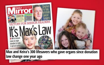 Daily Mirror – ‘Max and Keira’s law’