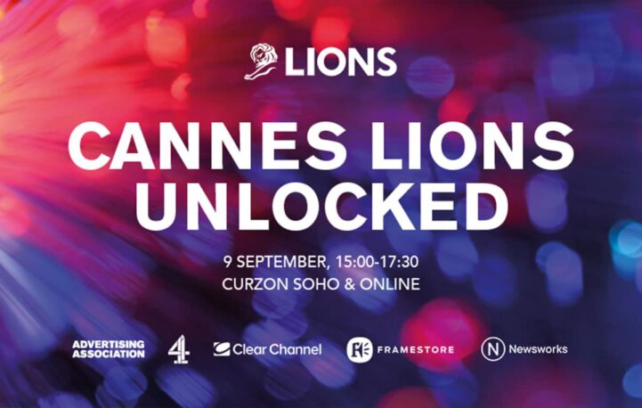 Top Cannes creative to be celebrated at ‘Unlocked’ event