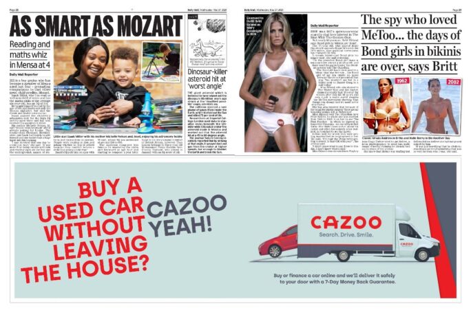 Stand out ads this week