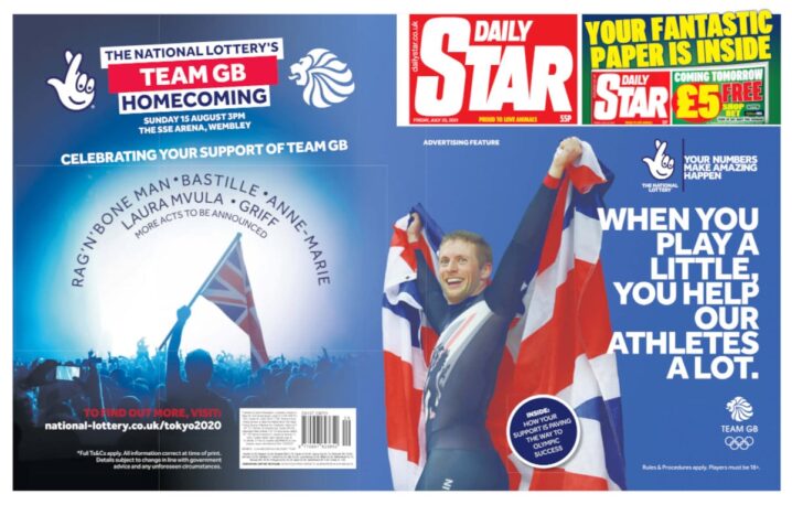 Reach and Camelot cheer on Team GB with Olympic campaign