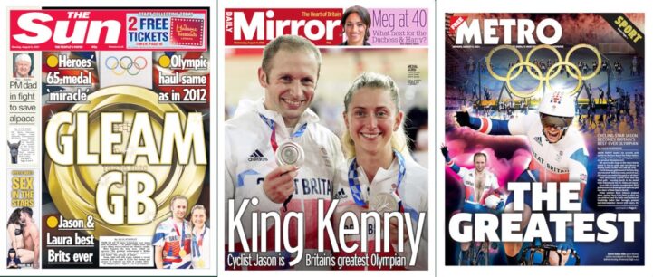 How news brands backed Team GB at the Olympic Games