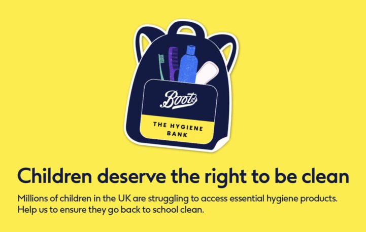 Reach teams up with Boots to start conversation on hygiene poverty