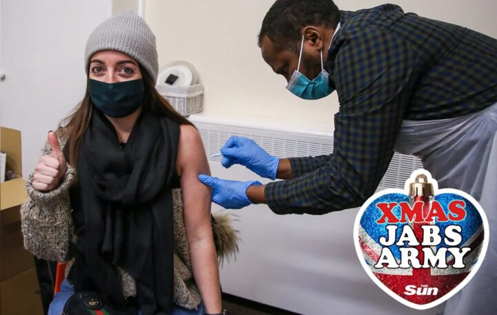 The Sun’s ‘Jabs Army’ smashes new target in Christmas recruitment drive