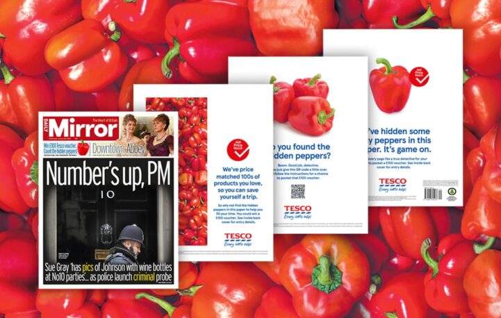 Tesco and the Mirror team up in pepper hunting competition