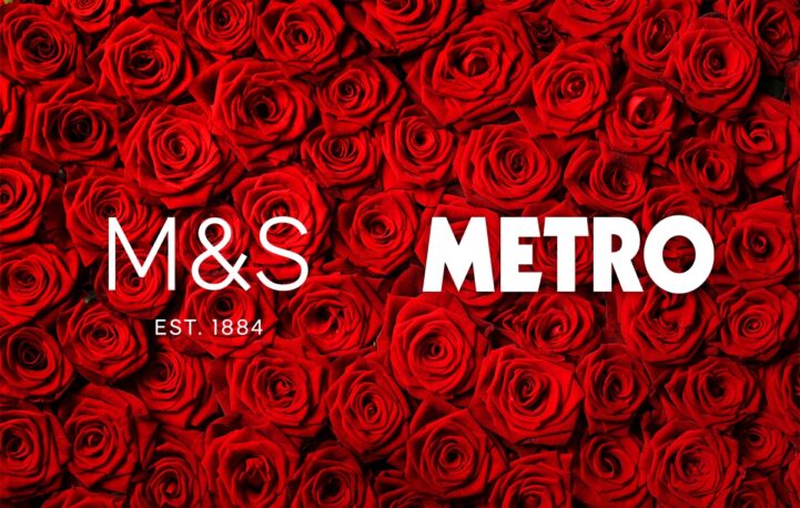 Marks & Spencer partners with Metro to promote Valentine’s Day flowers