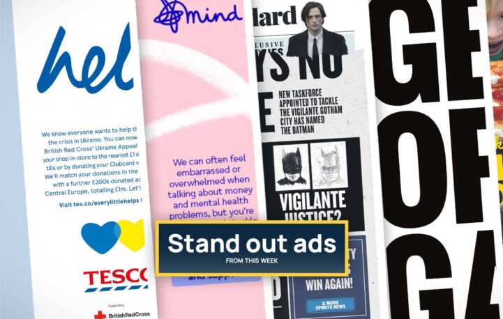 Stand out ads this week