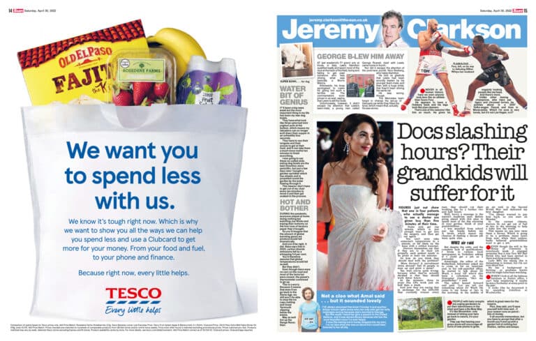 Tesco runs campaign to help with rising living costs » Newsworks