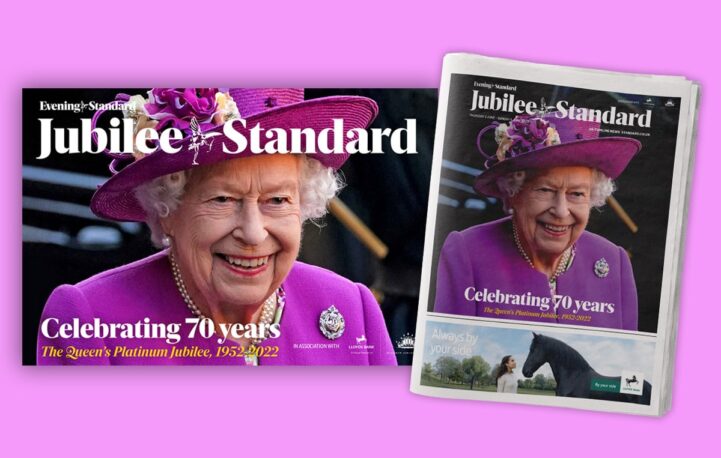 Evening Standard to publish special Jubilee weekend editions