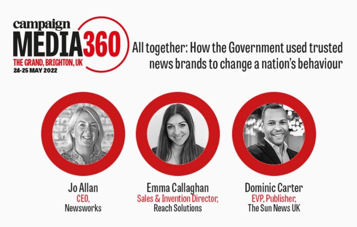 Media360 session to explore how All Together changed a nation’s behaviour