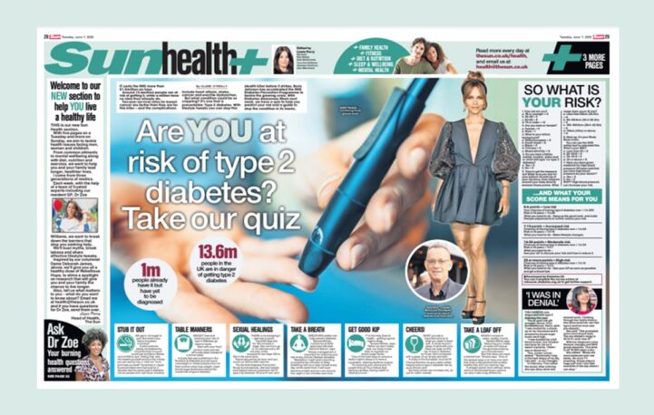 The Sun launches new SunHealth section every Tuesday