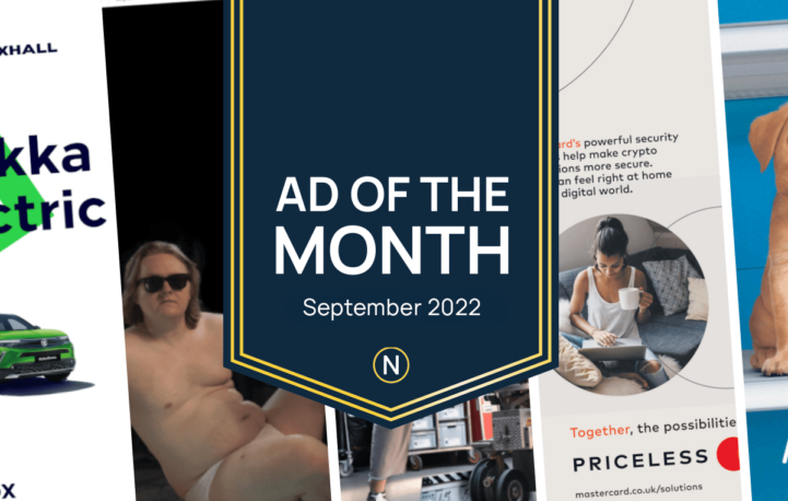 Shortlist for September’s ad of the month poll