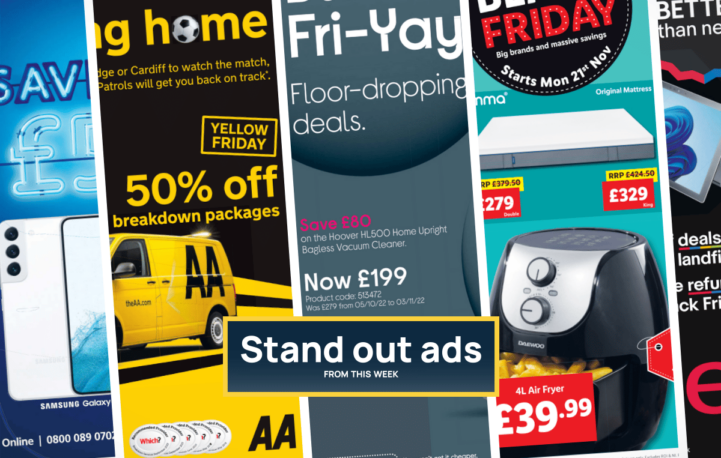 Stand out ads this week