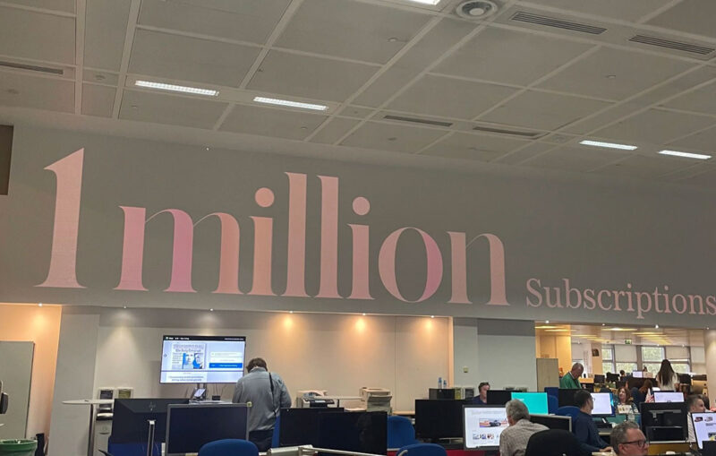 Telegraph Media Group Hits One Million Subscriptions Newsworks