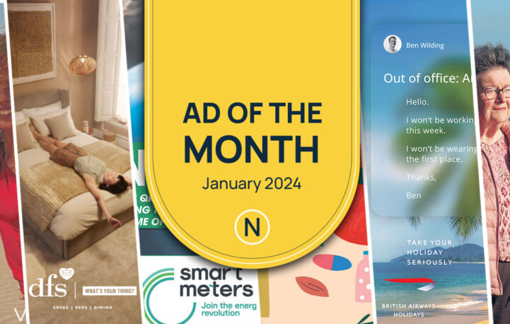 January’s ad of the month shortlist