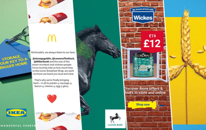 Stand out ads this week