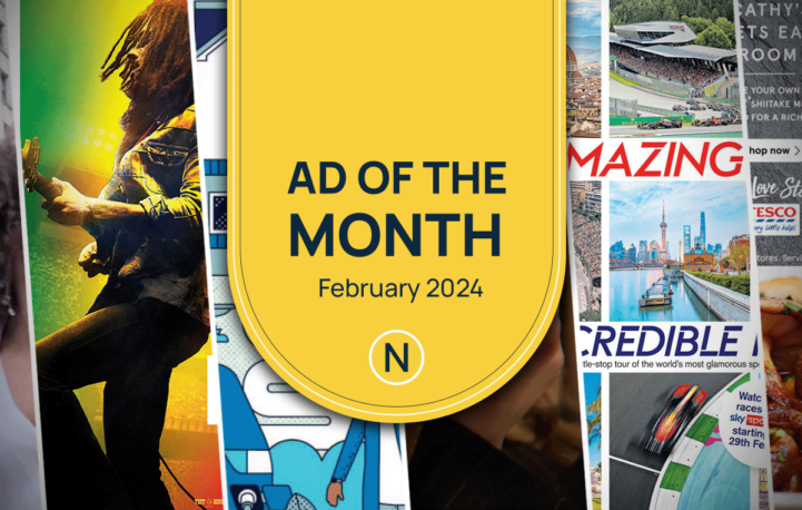 February’s ad of the month shortlist