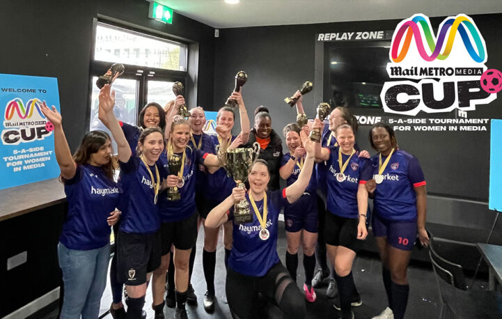Haymarket wins inaugural Mail Metro Media women’s five-a-side football cup