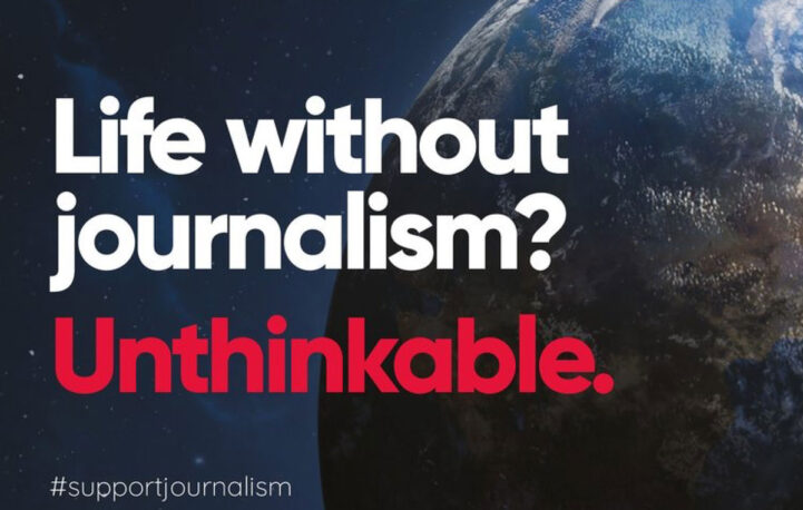 Life without journalism? Unthinkable