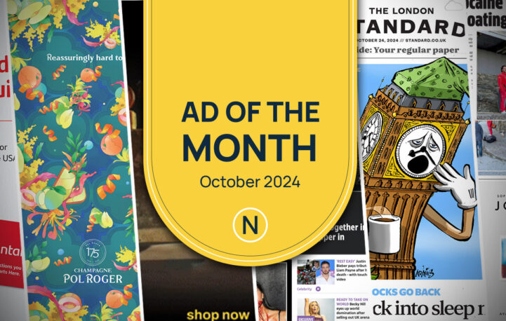 October’s ad of the month shortlist