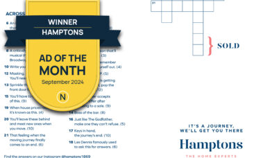 Hamptons is voted September’s ad of the month