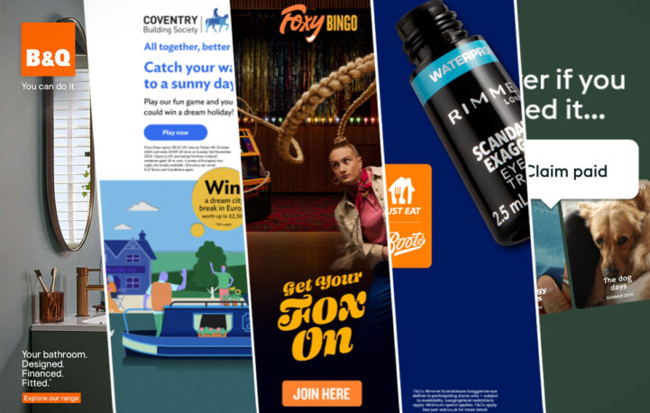 Stand out ads this week including B&Q & Coventry Building Society