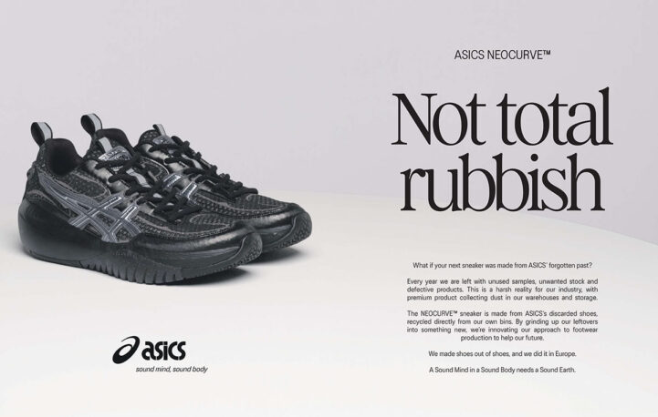 Asics and The Guardian partner to launch new trainer made from recycled waste