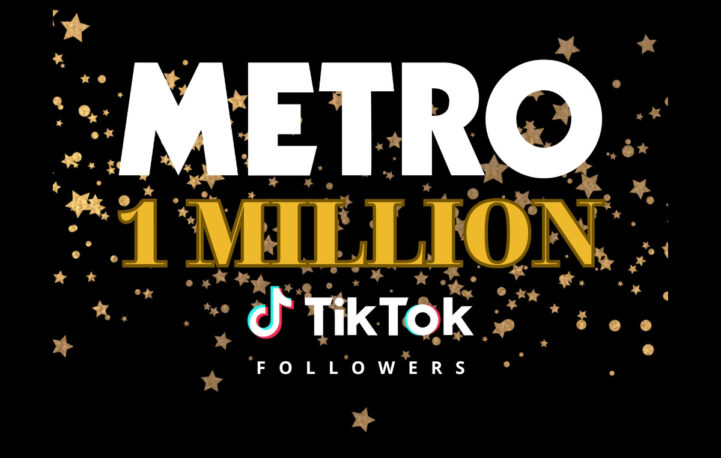 Metro hits 1 million followers on TikTok