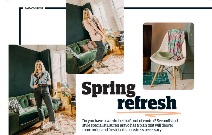 Vinted and The Guardian offer readers a wardrobe spring refresh