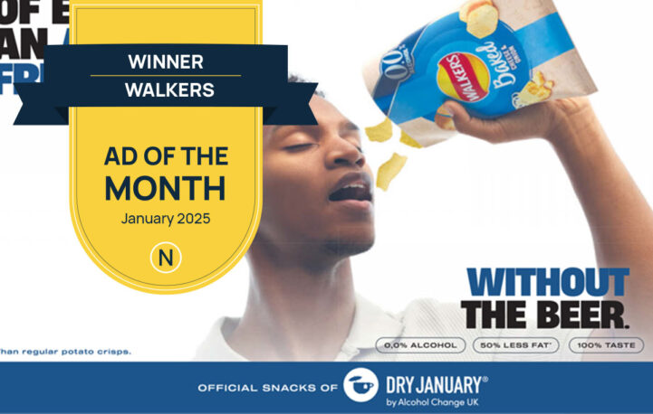 Walkers is voted January’s ad of the month