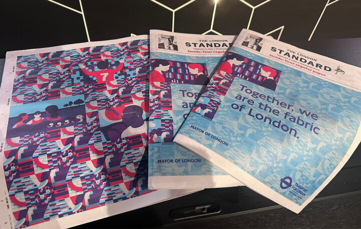 Transport for London unveils ‘Fabric of London’ campaign with London Standard cover wrap