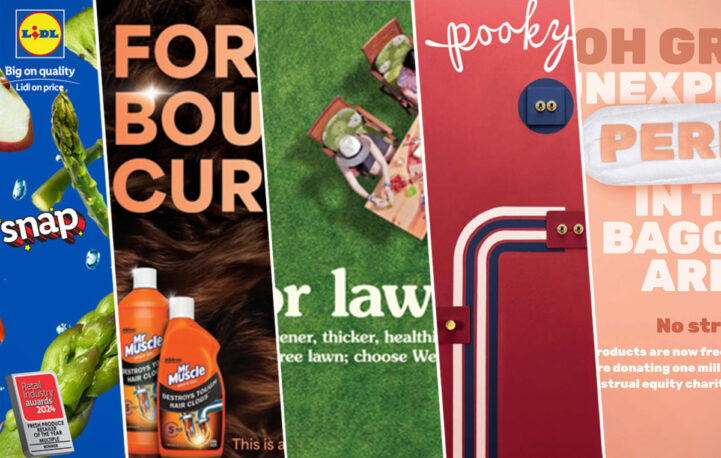 Stand out ads this week including Pooky & Mr Muscle