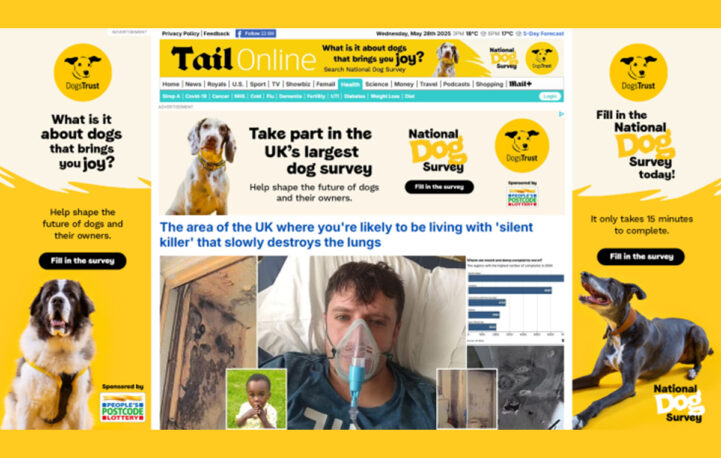 Dogs Trust and Mail Metro Media team up to celebrate the joy of dogs