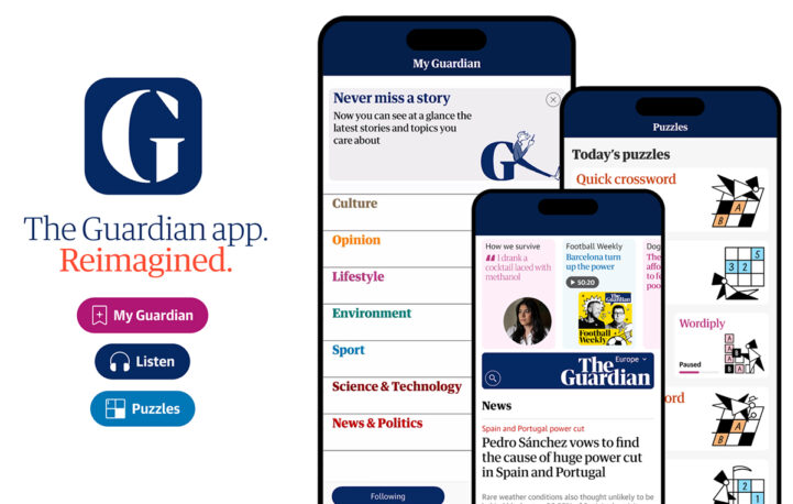 The Guardian unveils mobile app and homepage redesign