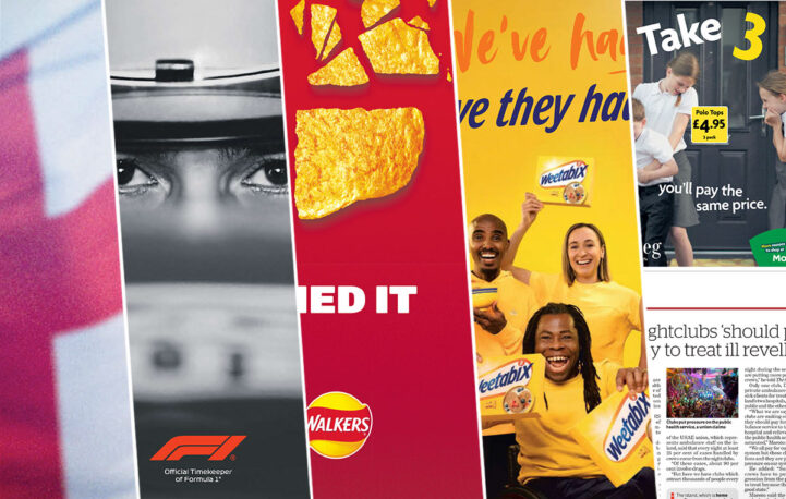 Stand out ads this week including Walkers and Weetabix