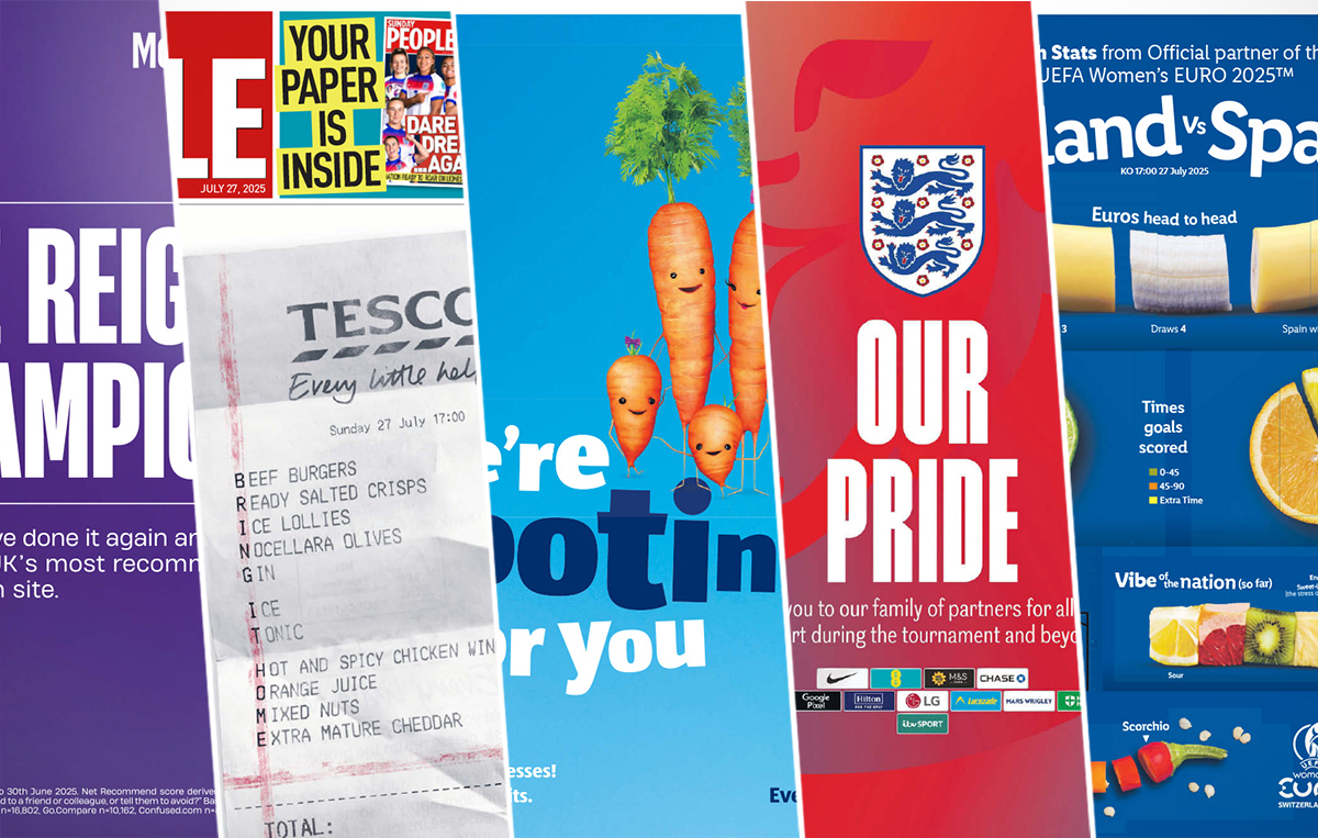 Gallery: Advertisers back England to Euros victory