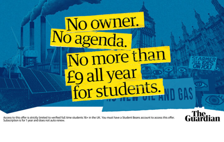 The Guardian launches new all-access discounted digital subscription for students