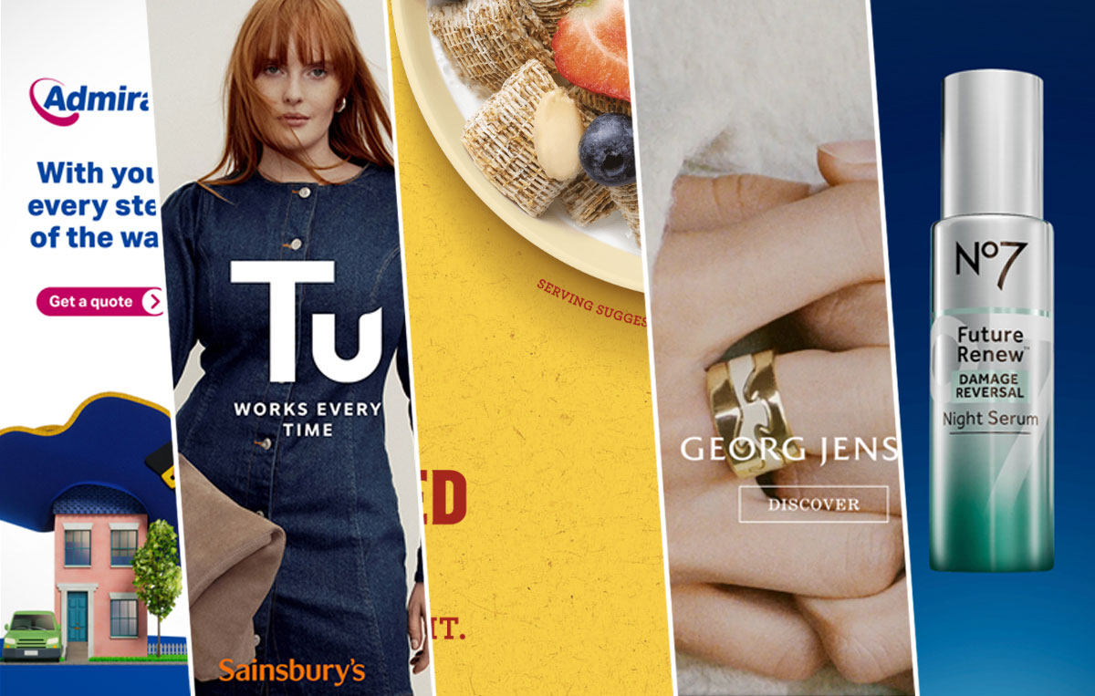 Stand out ads this week including Shredded Wheat and No7