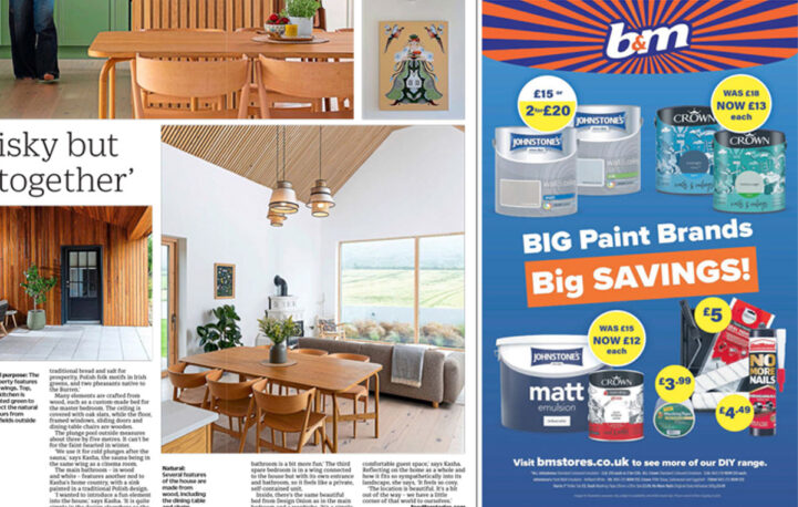 B&M contextual campaign encourages a new coat (of paint) for the colder months