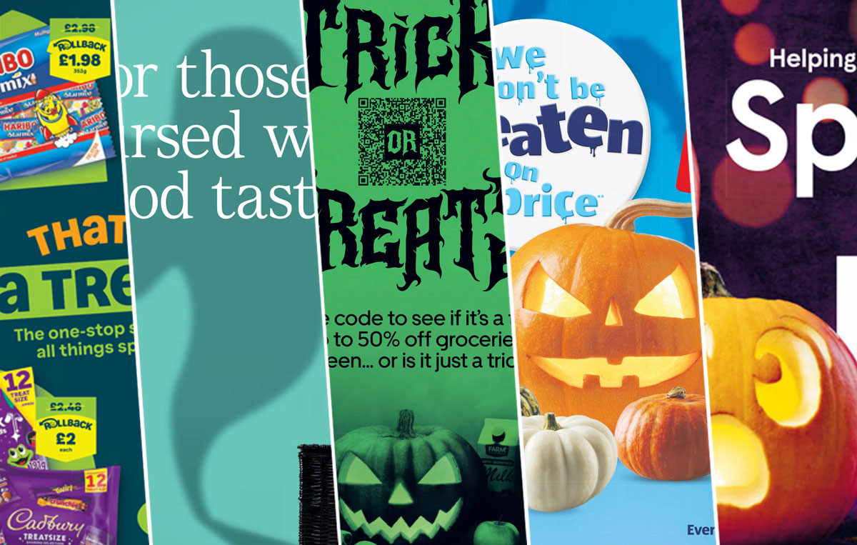 Halloween special edition including Uber Eats and Fortnum & Mason