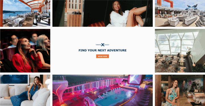 The Telegraph and Myleene Klass take readers on Celebrity Cruises interactive tour
