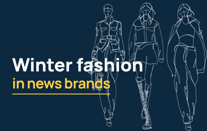 Winter fashion in news brands