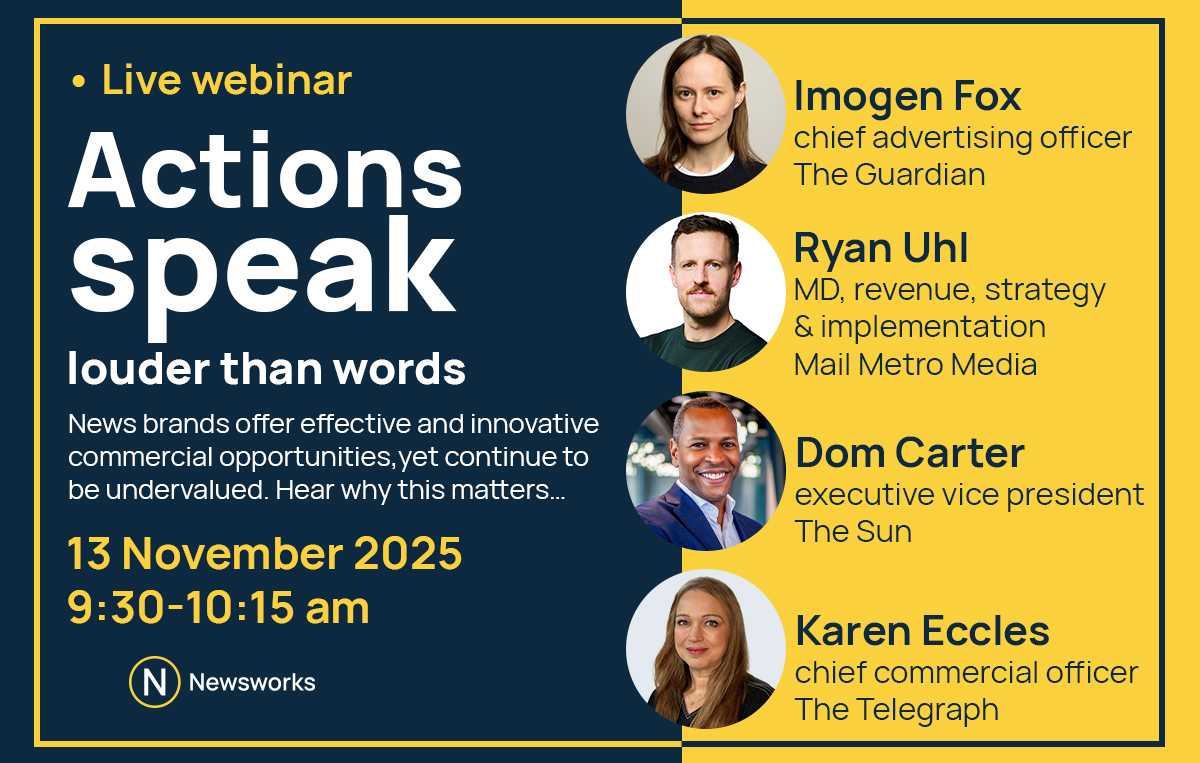 Webinar: Actions speak louder than words