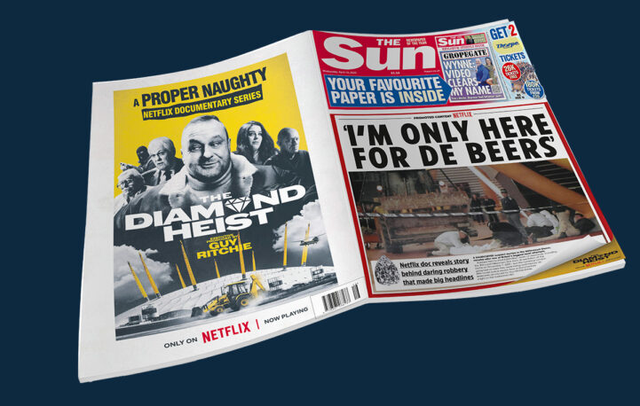 Bringing Back Britain’s Boldest Heist for Netflix