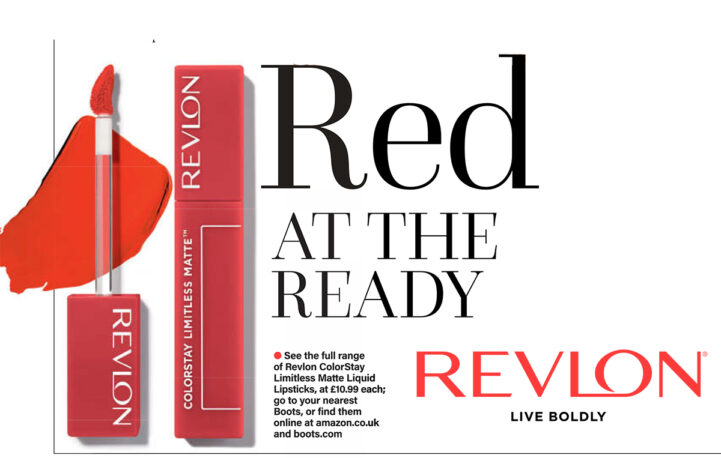 The Mail on Sunday and Revlon start the party with the perfect pout