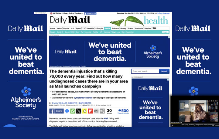Daily Mail partners with Alzheimer’s Society to defeat dementia