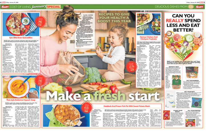 The Sun joins forces with Lidl to help readers create a fresh start to the year
