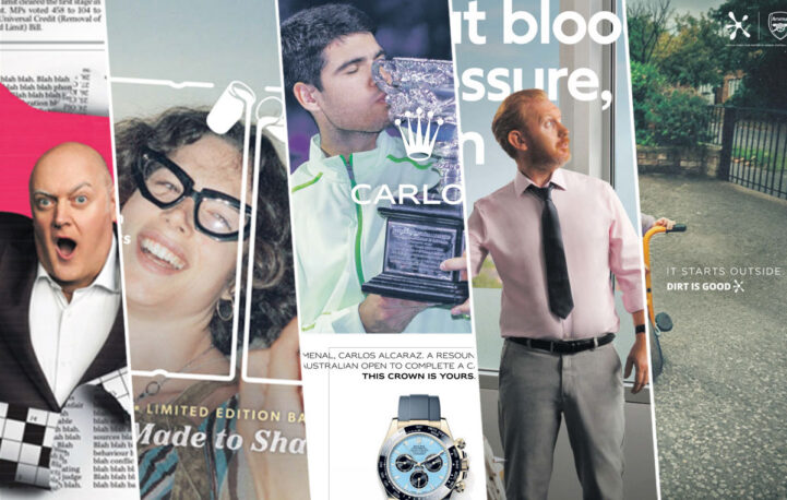 Stand out ads including Cadbury and Persil