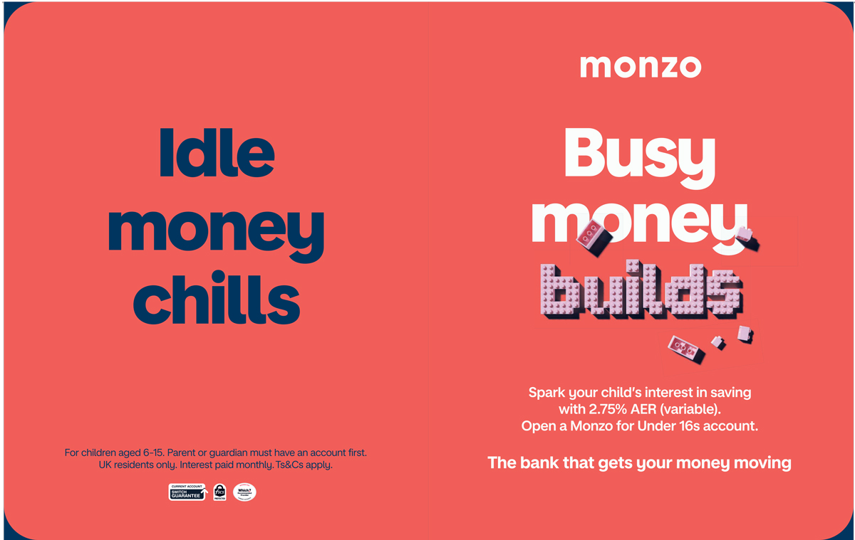Stand Out Ads Including Hawkstone Black And Monzo Newsworks