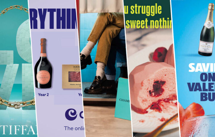 Top news brand ads this Valentine’s Day