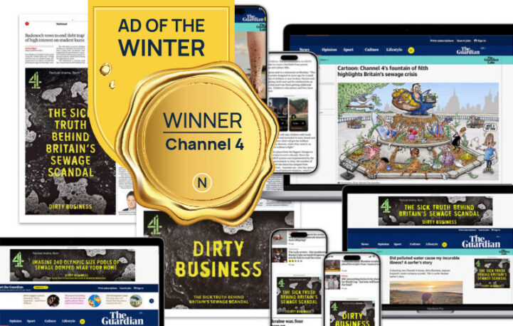Channel 4 is voted ‘ad of the winter’